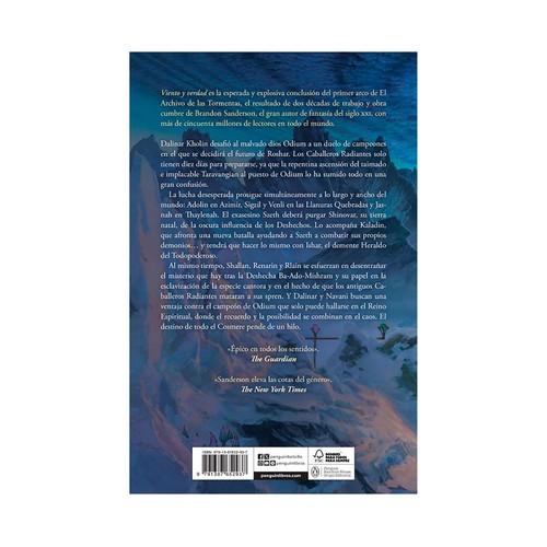 Viento y verdad (Archivo de las Tormentas 5). Brandon Sanders, B DE BOLSILLO.