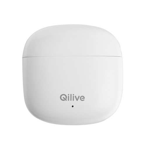 Auriculares inalámbricos Bluetooth QILIVE Q1242, color blanco, autonomía 4 horas.
