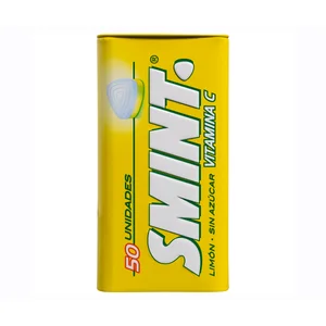 SMINT Caramelos comprimidos de limón sin azúcar 35 g.