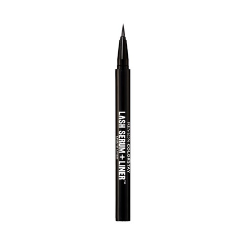 REVLON Colorstay tono negro Lapíz de ojos (eyeliner) líquido + suero de pestañas.