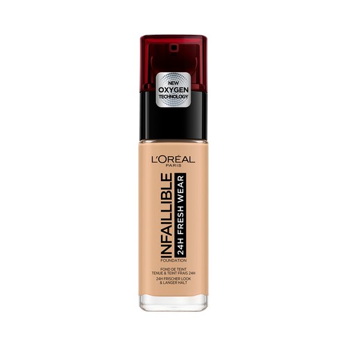 L"ORÉAL PARIS Infaillible Tono 200 Sable Doré Base de maquillaje de larga duración (24 horas) .