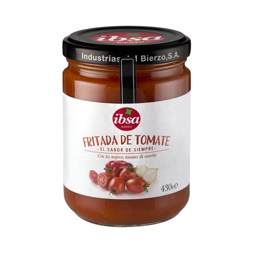 IBSA Fritada de tomate frasco de 400 g.