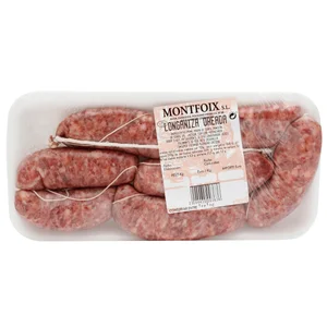 Longaniza fresca oreada de cerdo MONTFOIX