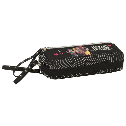 Estuche portatodo triple pequeño con goma elástica 22 cm Energy. K-POP