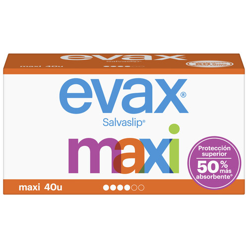 EVAX Salvaslips maxi EVAX 40 uds.