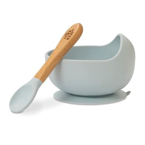 Cuenco de silicona con cuchara, INTERBABY.