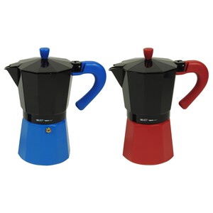 Imagen de Cafetera Express / Italiana Fabricada en Aluminio con Recubrimiento Interior Antiadherente. Válida para Inducción. Capacidad 6 Tazas. VARILA.