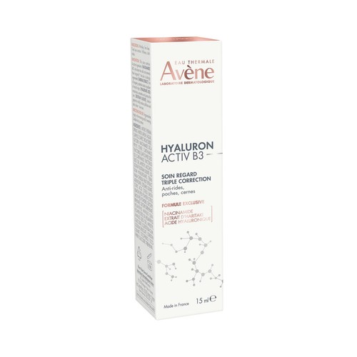 THERMALE AVÉNE Hyaluron activ B3 Contorno de ojos triple corrección 15 ml.