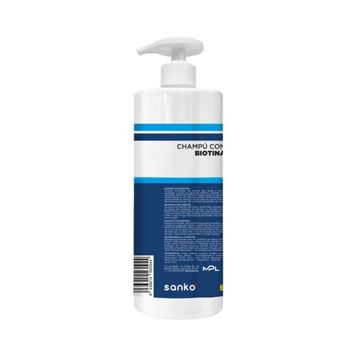 SANKO Professional Chmapú con Biotina, para cabellos fuertes y brillantes 1 l.