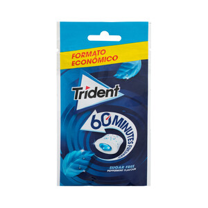 Imagen de TRIDENT Chicles menta 60 ud bolsa 40 g.