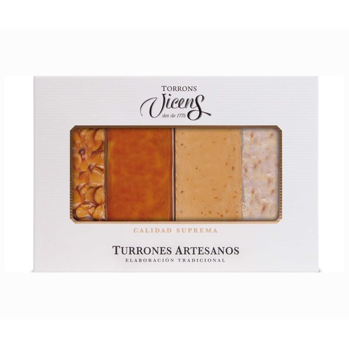 VICENS Turrón duro almendra 320 g.