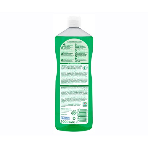FROSCH Alcohol limpiacristales FROSCH 1 L.