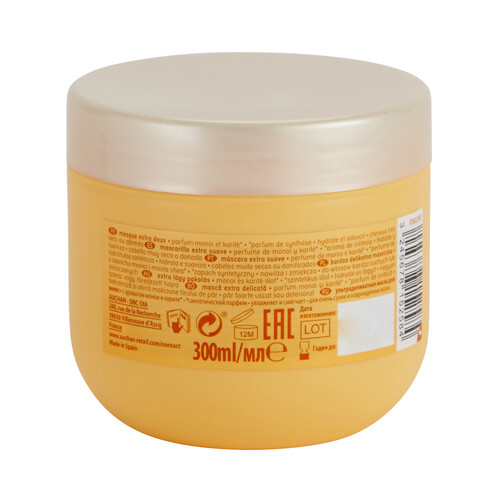 COSMIA Mascarilla nutritiva extra suave para cabellos dañados o muy secos COSMIA 300 ml.