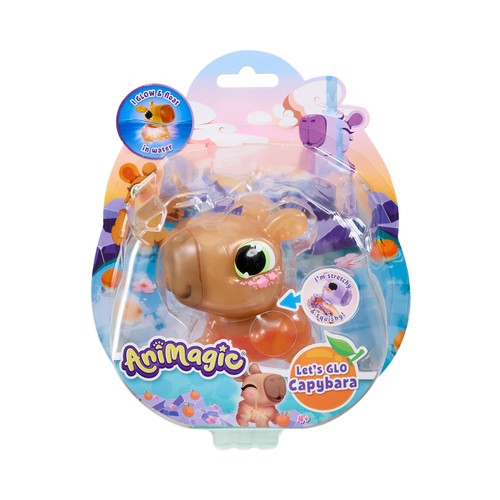 Figuras Animagic Lest Go Capibara, modelos surtidos BIZAK