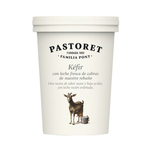 Pastoret Kéfir de Leche Fresca de Cabra, de Sabor Suave y Baja Acidez 500 Ml. 500 G
