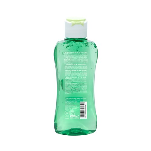 BABARIA Bálsamo after sun efecto hielo, que calma y refresca nuestra piel 100 ml.