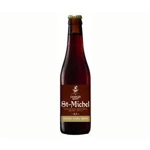 CHARLES QUINT Cerveza tostada St.Michel 33 cl.
