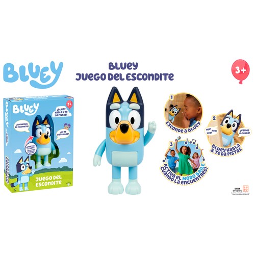 BLUEY Juego Del Escondite +3 Años