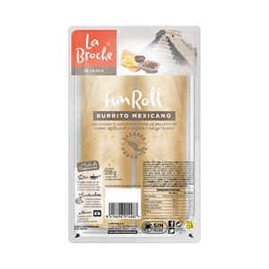 EL CHEF EN CASA Tortillas con extra de relleno de carne, mezcla de 3 quesos y salsa texmex EL CHEF EN CASA 2 x 125 g.