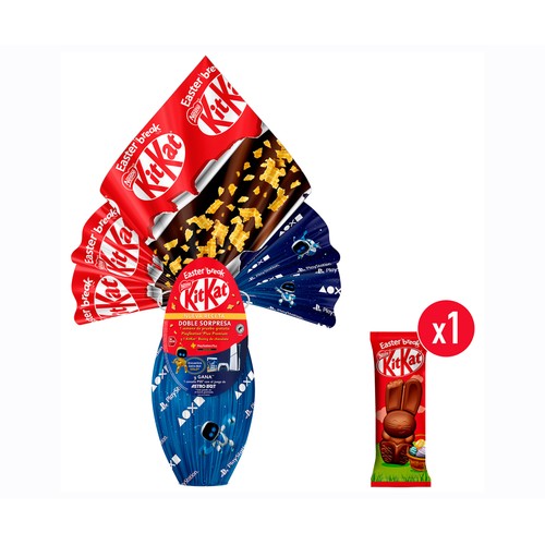 NESTLÉ Huevo de pascua kit kat 241 g.