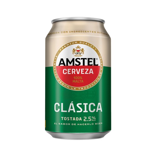 Cerveza tostada AMSTEL CLÁSICA 33 cl.
