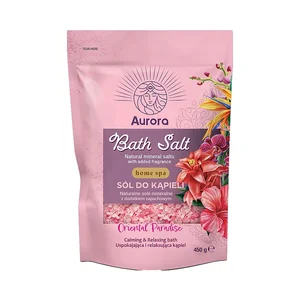 AURORA Oriental paradise Sales de baño perfumadas, con acción calmante y relajante 450 g.