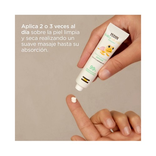 ISDIN Baby naturals Bálsamo reparador y protector perioral para bebés 15 ml.