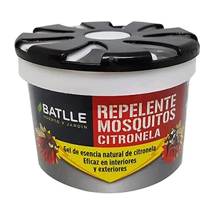 BATLLE repelente de mosquitos citronella de 80ml,