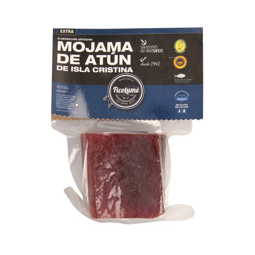 FICOLUMÉ Mojama extra de atún de Isla cristina en trozos FICOLUME 300 g.