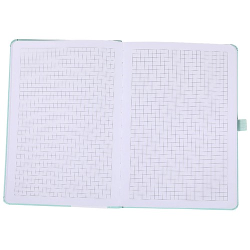 Cuaderno A5 cuadriculado 96 hojas color verde Your Life. ALCAMPO