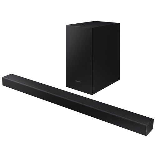 Barra de sonido SAMSUNG HW-T420, 150W, Subwoofer inalámbrico, BLUETOOTH, WiFi, USB.