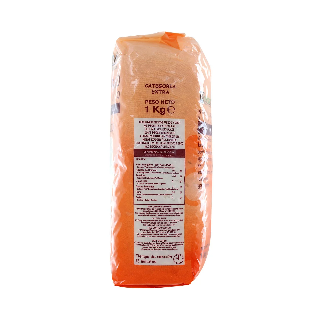 MARGABIO Arroz Largo Blanco ecológico 1 kg.