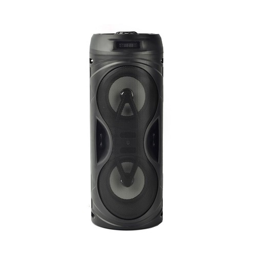 Altavoz portátil QILIVE Q1308, 20W, Bluetooth, puerto USB, lector de tarjetas SD, iluminación LED.