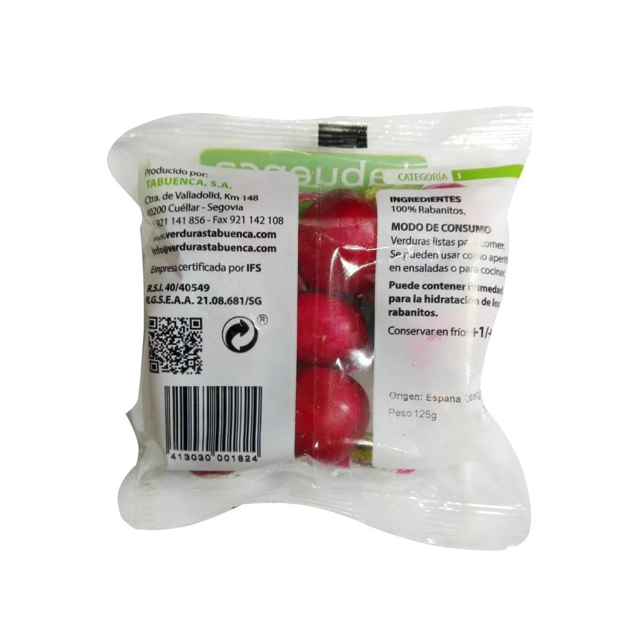 Rabanitos 125 g.