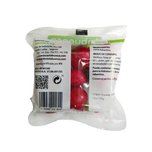 Rabanitos TABUENCA 125 g.