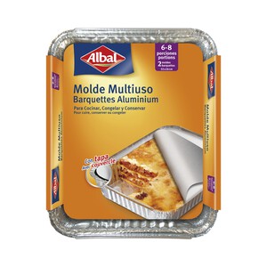 ALBAL Molde de aluminio para ensaladera ALBAL 2 uds.