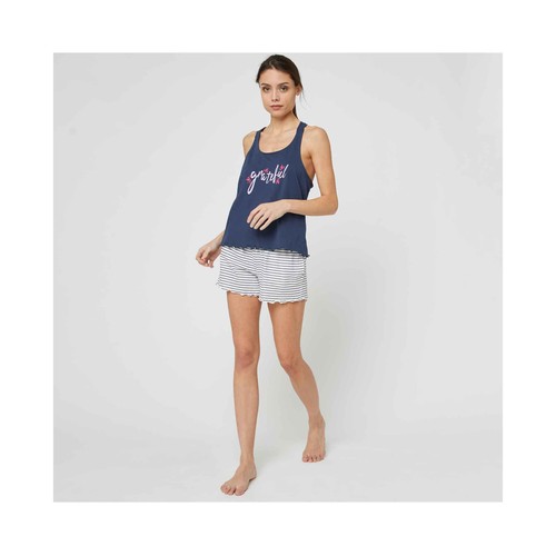 Pijama de algodón para mujer INEXTENSO, Talla M.