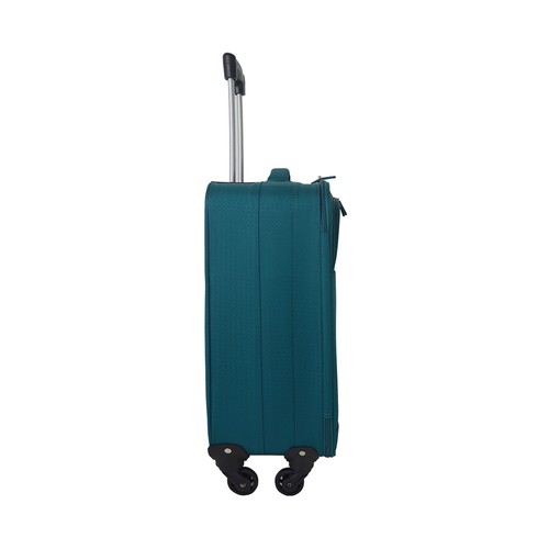 Maleta de cabina tipo trolley  4 ruedas air soft  55cm azul pato. AIRPORT