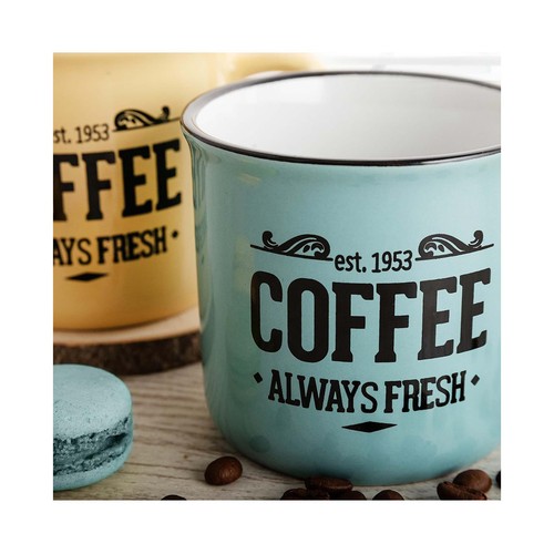 Mug de cerámica con capacidad de 12 cl, QUID Frappe Fresh.