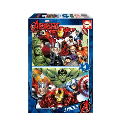 BORRAS Puzzles 2X48 Piezas Surtido +4 años