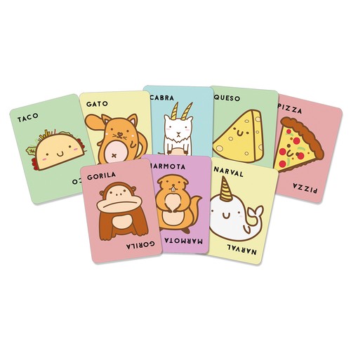 Taco, Gato, Cabra, Queso, Pizza, juego de cartas, LÚDILO