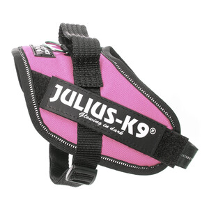 JULIUS K9 Arnés regulable para perros con reflectante color rosa JULIUS K9 talla mini (4-7 kg) 1 ud.