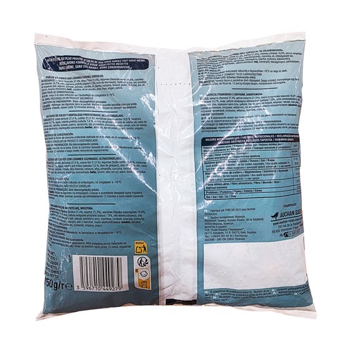 AUCHAN Salteado de verduras con brócoli y coliflor 750 g Producto Alcampo.