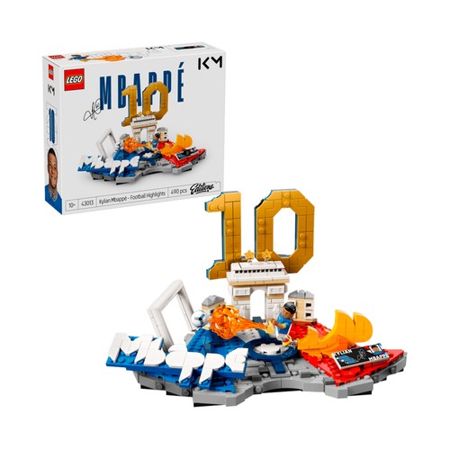 LEGO Editions. 43013, Kylian Mbappé: Fenómenos del Fútbol.