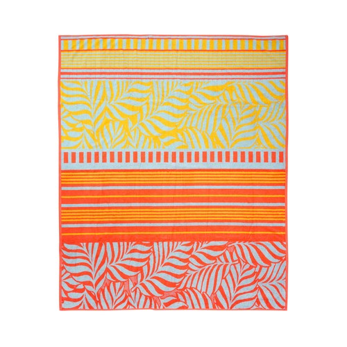 Toalla de playa 150x180cm 400grs 100% algodón, velour jacquard duo. ACTUEL