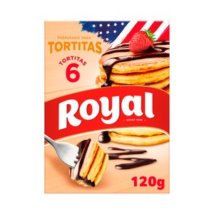 ROYAL Preparado para tortitas 120 g.