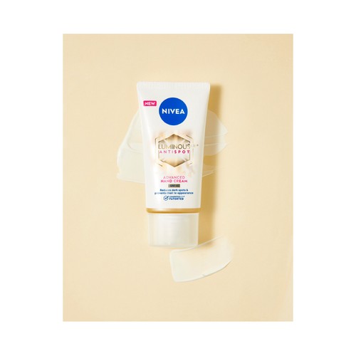 NIVEA Luminous 630 Crema de manos antimanchas, con FPS 15  50 ml.