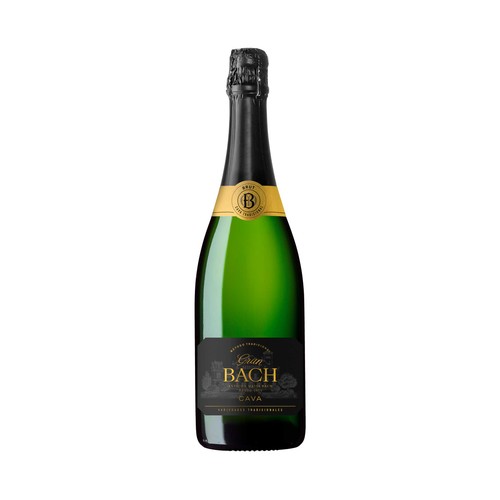 GRAN BACH Cava brut con D.O.C Cava botella 75 cl.
