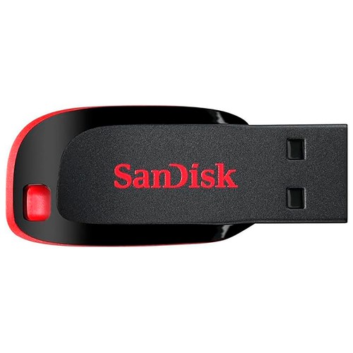 Memoria usb 32GB SANDISK Cruzer blade, conexión usb 2.0