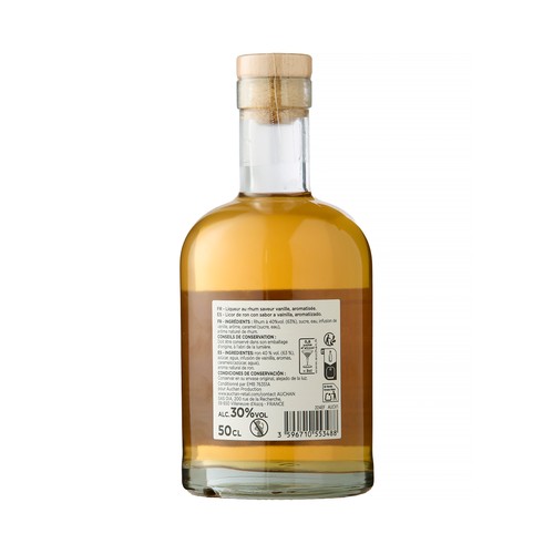 ST SIMON Arrangé Ron infusionado con vainilla y caramelo botella 50 cl